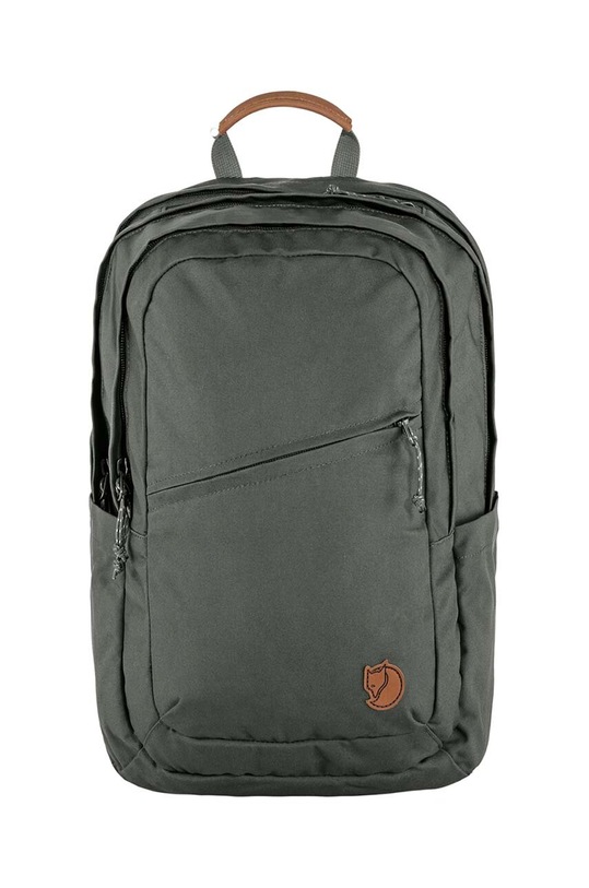 Batoh Fjallraven Räven 28 přírodní kůže zelená F23345.050