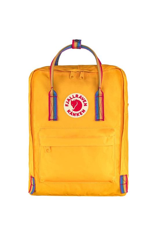 Ruksak Fjallraven Kanken Rainbow jemný vzor žltá F23620.141.907