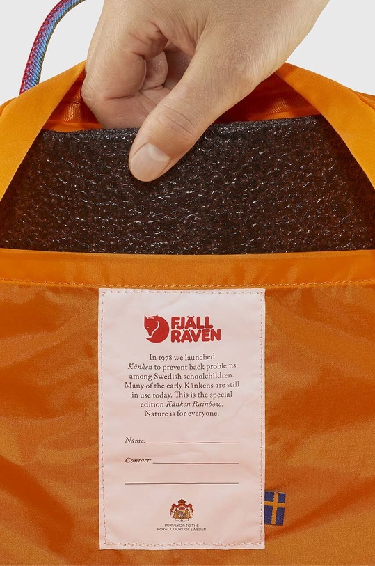 Ruksak Fjallraven Kanken Rainbow F23620.141.907