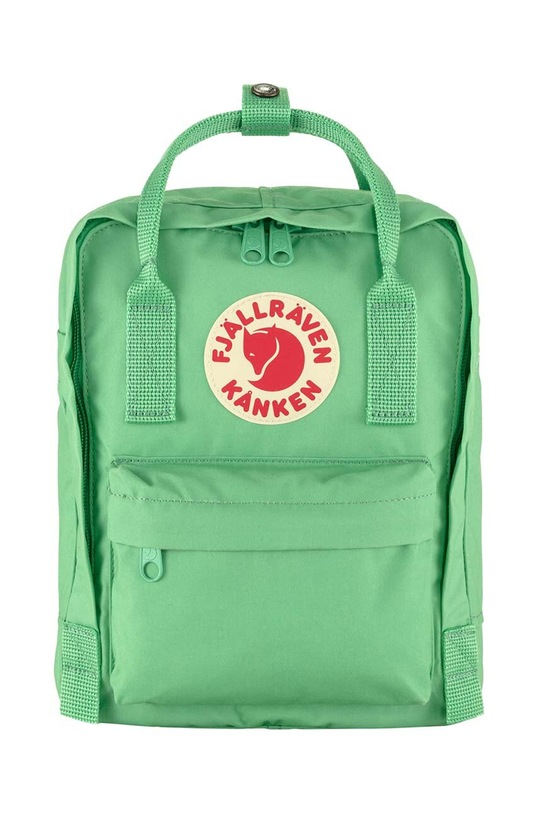 Σακίδιο πλάτης Fjallraven Kanken Mini απλό πράσινο F23561.663