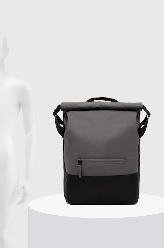 Рюкзак Rains Trail Rolltop Backpack W3 14320.13 сірий