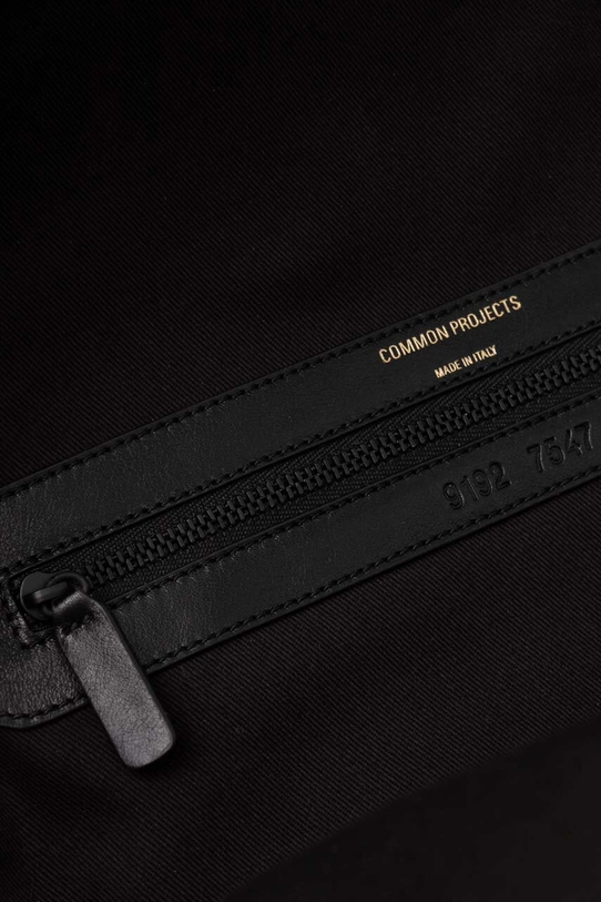 Кожаный рюкзак Common Projects Simple Backpack 9192.7547 чёрный