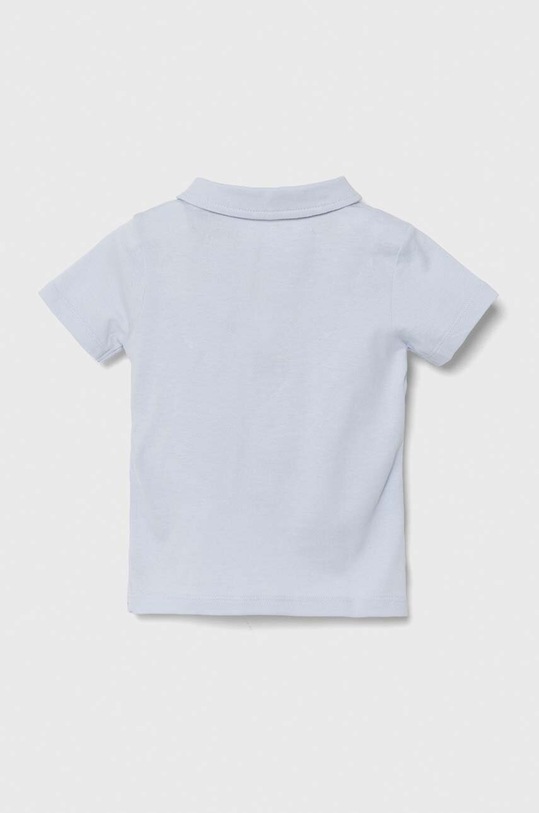 Guess polo bawełniane dziecięce N2GP03.KAPY0.PPYH niebieski SS24