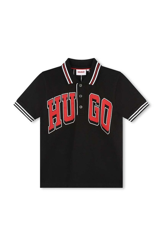 HUGO gyerek póló G00017.102.108 fekete SS24