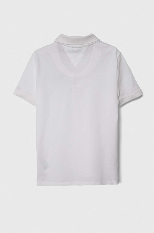 Tommy Hilfiger polo bawełniane dziecięce KB0KB08738.PPYH biały SS24