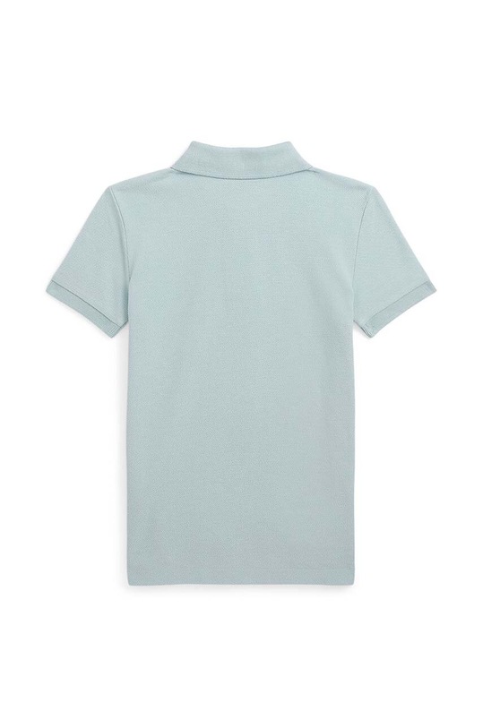 Детска памучна тениска с яка Polo Ralph Lauren 322703632169 син SS24