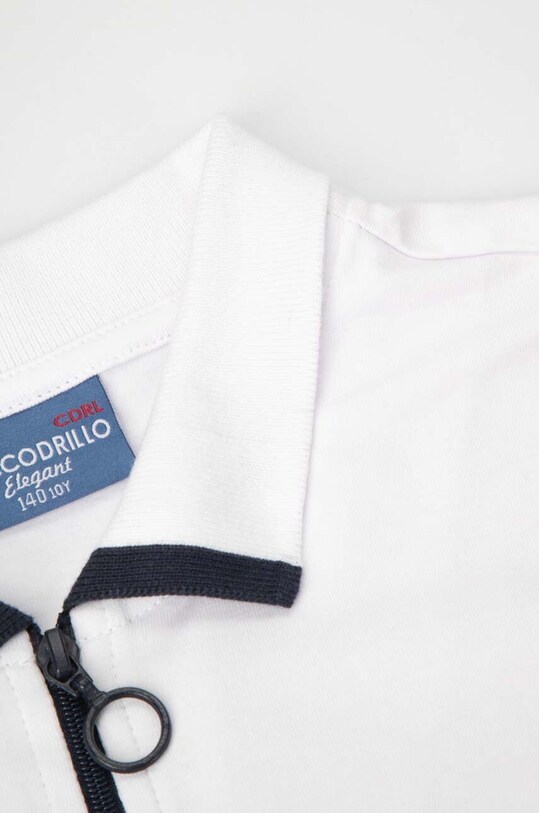 Chłopiec Coccodrillo polo dziecięce WC4143605EJB biały