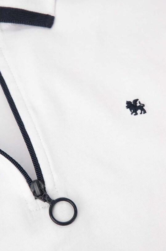 Coccodrillo polo dziecięce biały WC4143605EJB