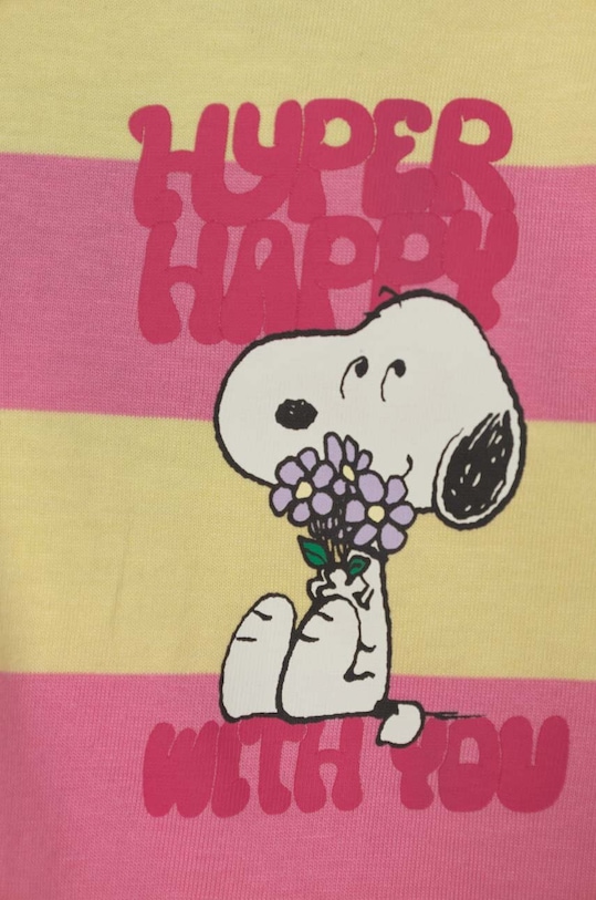 Băieți United Colors of Benetton tricouri polo din bumbac pentru copii 34BSC301F.G.Seasonal roz