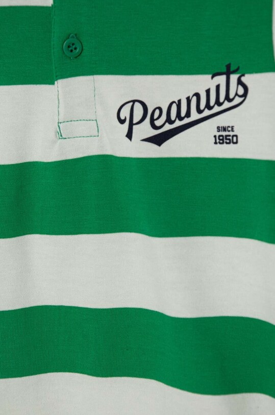 BIMBO United Colors of Benetton polo in lana bambino/a x Snoopy 34BSG300M.P.Seasonal verde