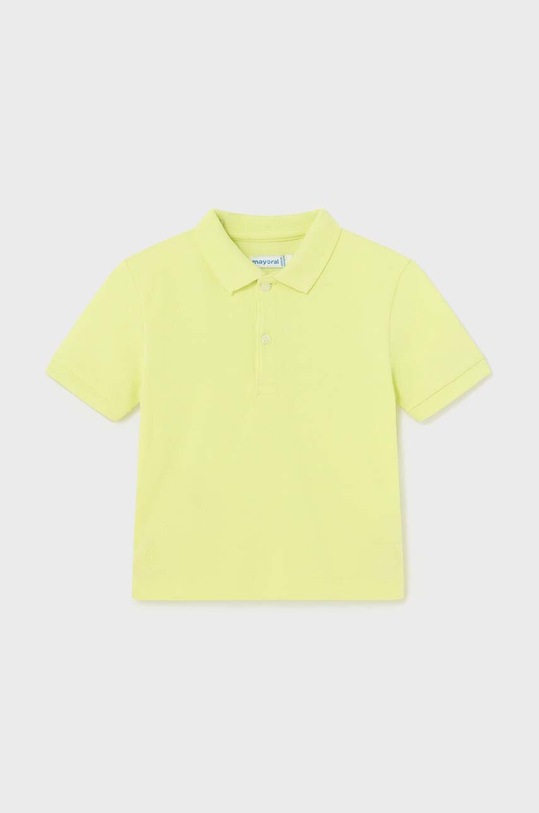 Βρεφικά βαμβακερά μπλουζάκια πόλο Mayoral βαμβάκι πράσινο 102.3K.Baby.PPYH