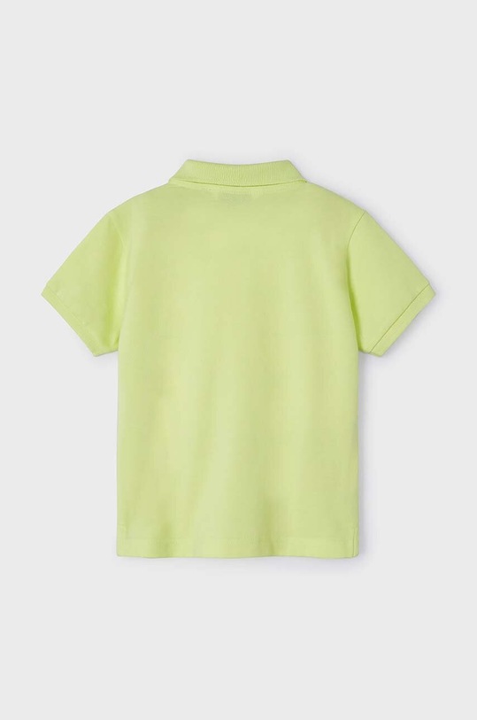 Dětská bavlněná polokošile Mayoral 150.5G.Mini.PPYH zelená SS24