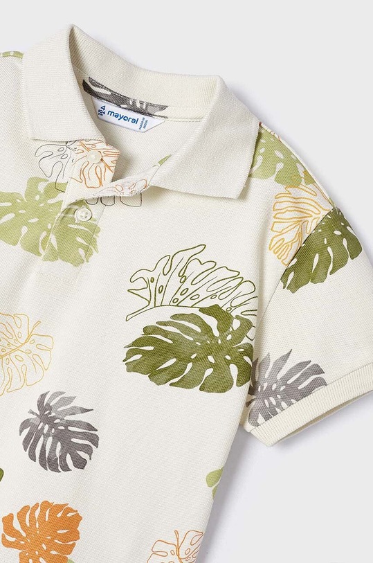Αγορίστικα Παιδικό πουκάμισο πόλο Mayoral 3107.5F.Mini.PPYH μπεζ