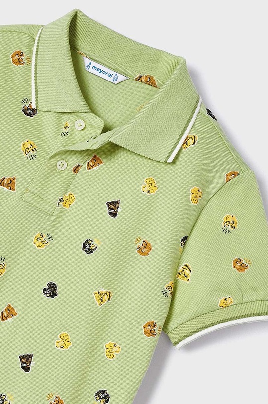 Dětské polo tričko Mayoral zelená 3109.5J.Mini.PPYH