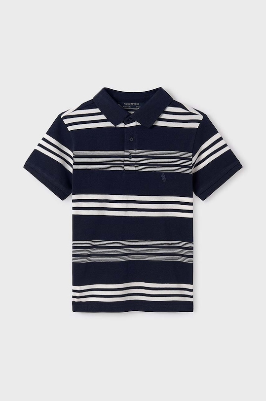 Mayoral tricou polo copii 6110.7C.Junior.PPYH bleumarin SS24