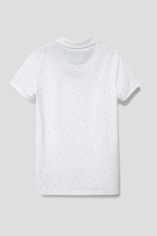 Pepe Jeans polo bawełniane dziecięce UMER PB540939 biały SS24