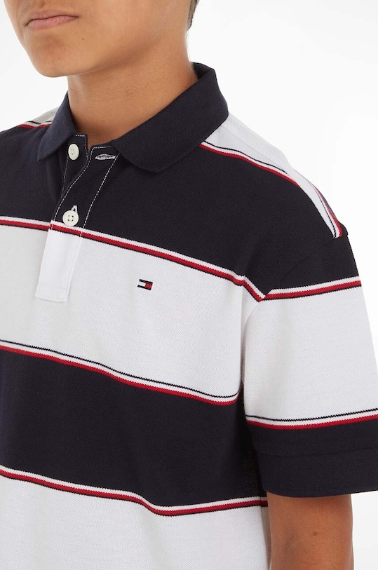 Pamučna polo majica Tommy Hilfiger KB0KB08857.128.152.PPYH mornarsko plava