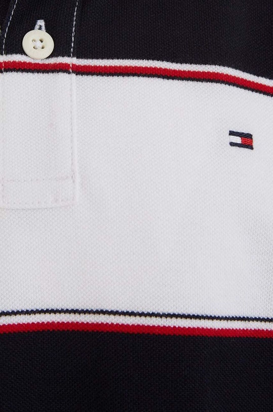 Pamučna polo majica Tommy Hilfiger mornarsko plava KB0KB08857.128.152.PPYH