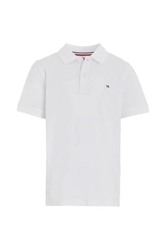 Tommy Hilfiger polo bawełniane dziecięce KB0KB09103.128.176.PPYH biały SS24