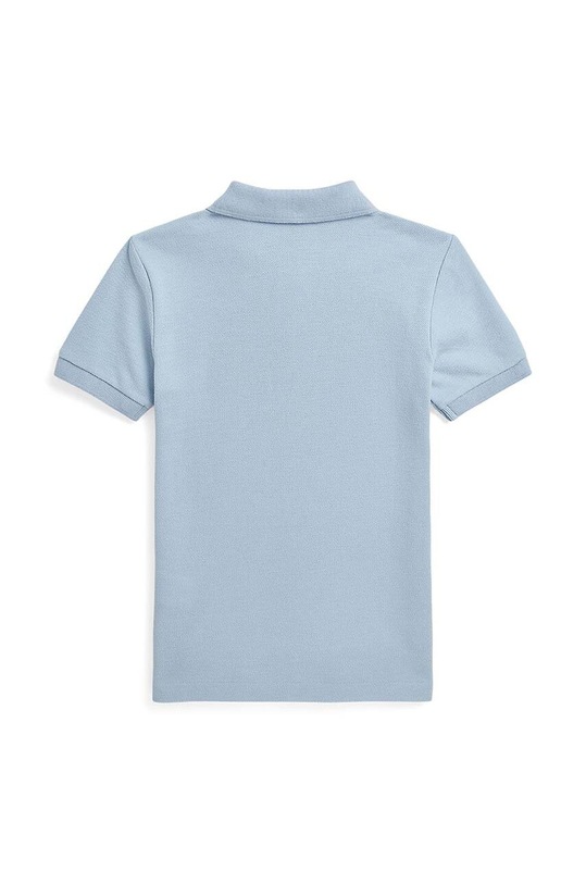 Детска памучна тениска с яка Polo Ralph Lauren 322853788016 син AW24