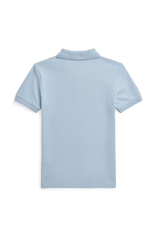 Детска памучна тениска с яка Polo Ralph Lauren 322853788016 син AW24