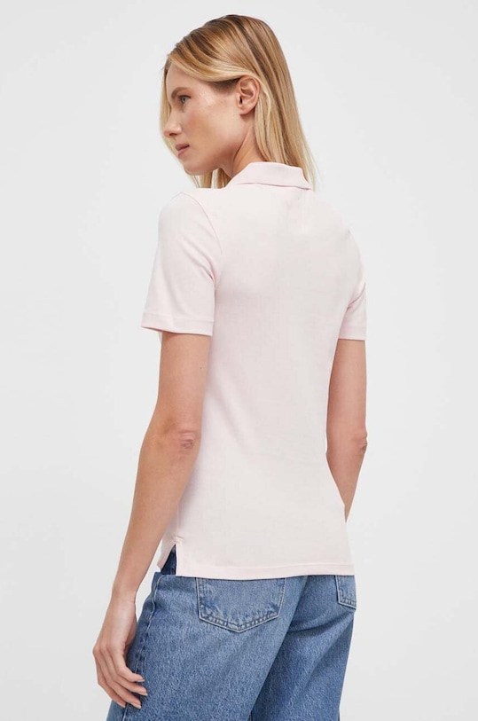 Ρούχα Πόλο Tommy Hilfiger WW0WW37823 ροζ