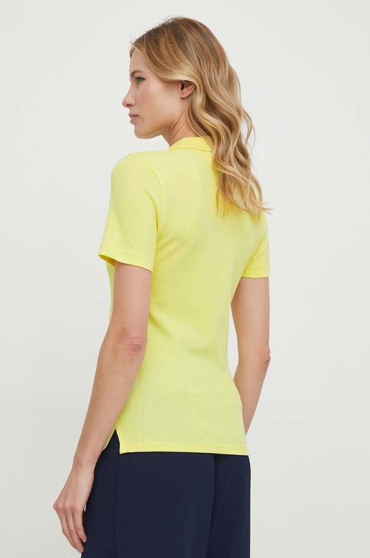 Πόλο Tommy Hilfiger WW0WW37823 κίτρινο SS24