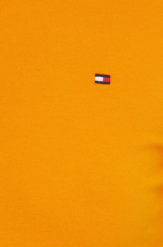 Tommy Hilfiger tricou polo WW0WW37823 portocaliu