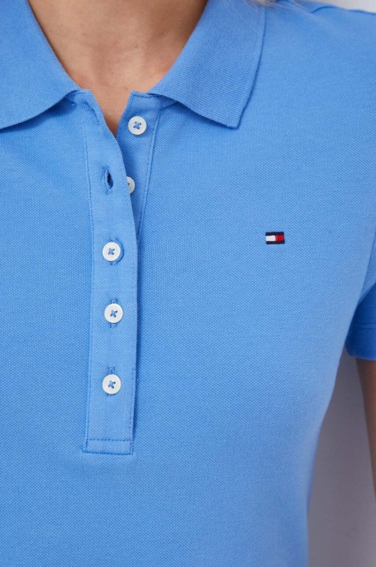 Поло Tommy Hilfiger блакитний WW0WW37823