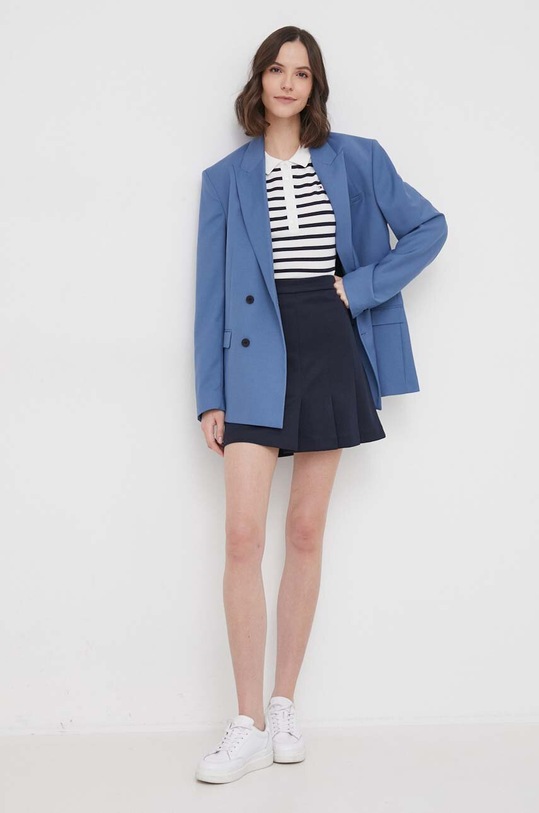 Polo tričko Tommy Hilfiger WW0WW39530 béžová SS24