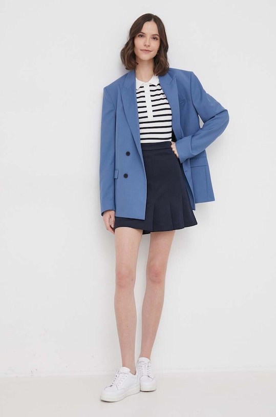 Polo tričko Tommy Hilfiger WW0WW39530 béžová SS24