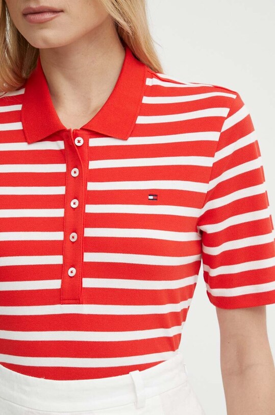 Поло Tommy Hilfiger WW0WW39531 червоний