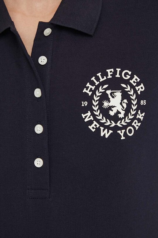 Tommy Hilfiger tricou polo bleumarin WW0WW41061