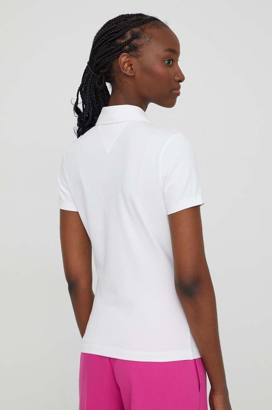 Tommy Jeans tricou polo DW0DW17220 bej AW24