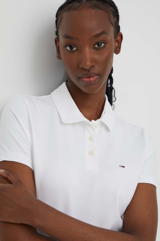 Îmbrăcăminte Tommy Jeans tricou polo DW0DW17220 bej
