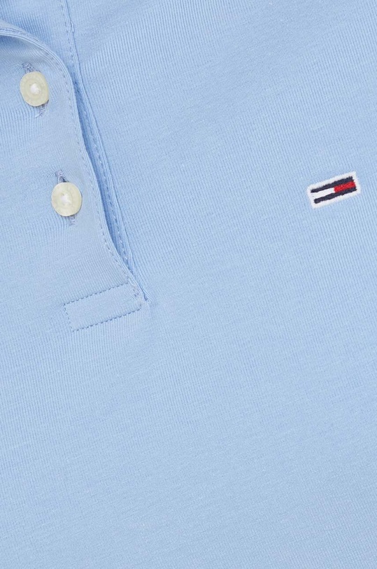 Tommy Jeans tricou polo albastru DW0DW17220
