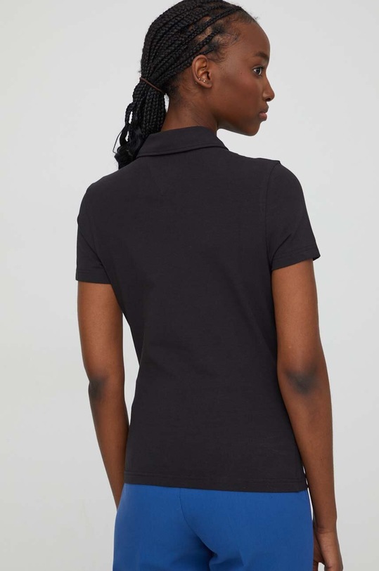 Поло Tommy Jeans DW0DW17220 чорний AW24