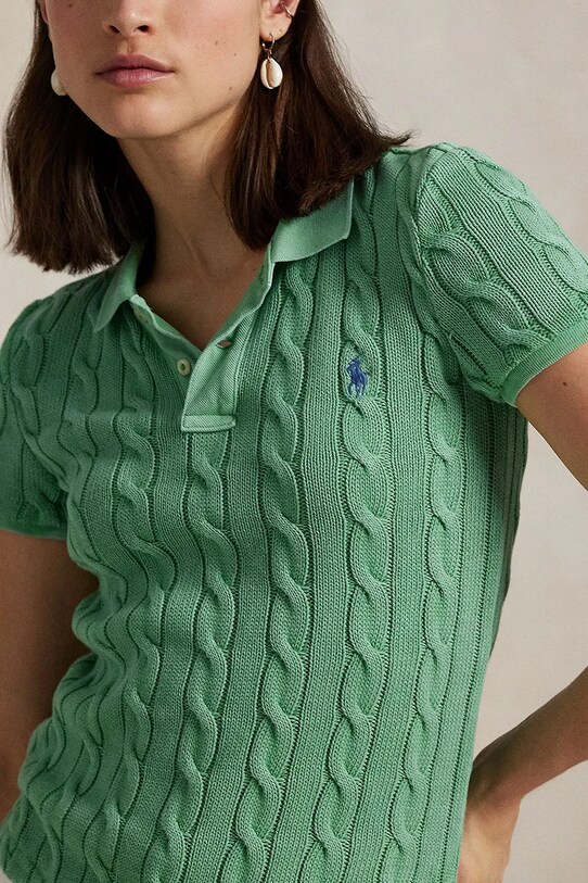 Polo Ralph Lauren polo in cotone verde 211943010
