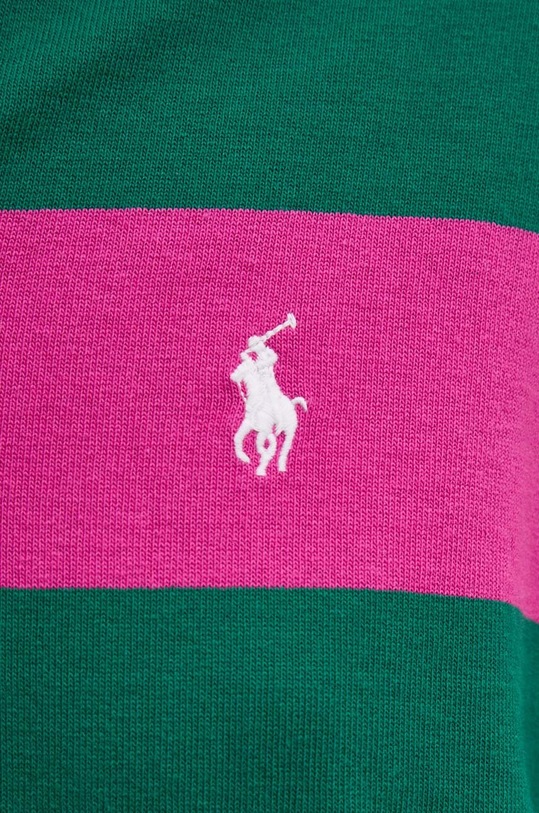 Bavlněné tričko s dlouhým rukávem Polo Ralph Lauren 211943012 zelená