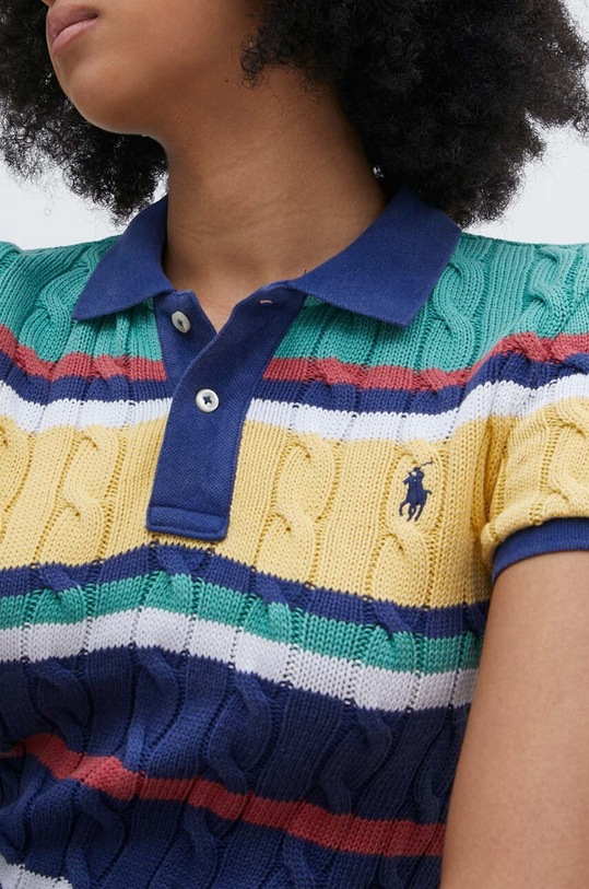 Polo Ralph Lauren pulover de bumbac 211943043 albastru