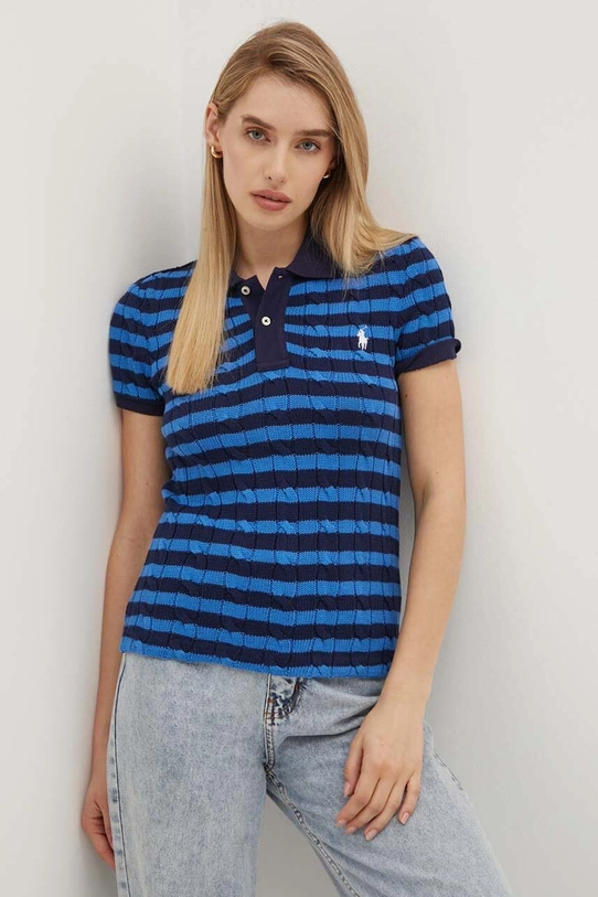 Polo Ralph Lauren pulover de bumbac cu modele bleumarin 211943043