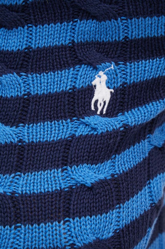 Бавовняний светр Polo Ralph Lauren 211943043 темно-синій