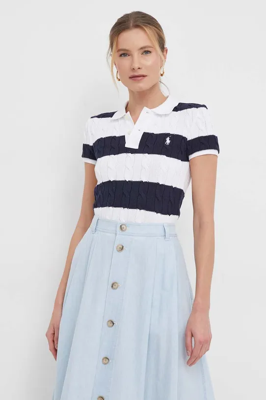 Polo Ralph Lauren pulover de bumbac multicolor 211943043
