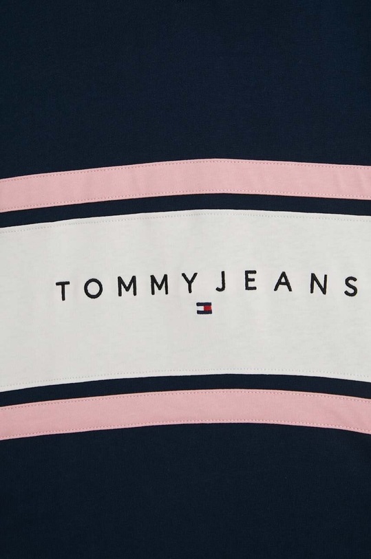 Tommy Jeans bluza bawełniana DW0DW17226 granatowy