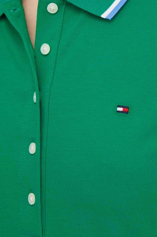 Polo tričko Tommy Hilfiger WW0WW41285 zelená