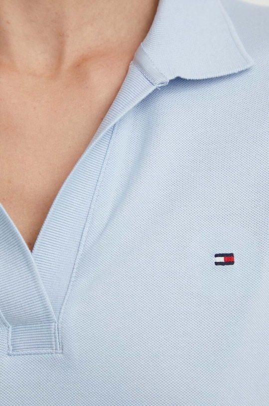 Polo tričko Tommy Hilfiger modrá WW0WW41286