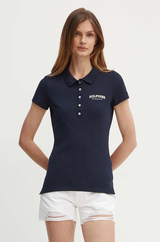Поло Tommy Hilfiger тёмно-синий WW0WW41895