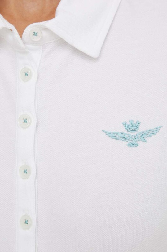 Aeronautica Militare polo PO1755DP331 bianco