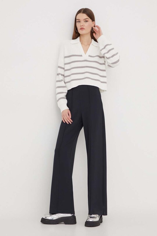 Hollister Co. sweter KI350.4025.104 biały SS24