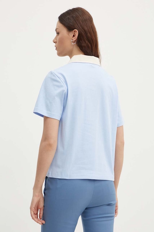 Ρούχα Βαμβακερό μπλουζάκι πόλο United Colors of Benetton 34G7D300S μπλε